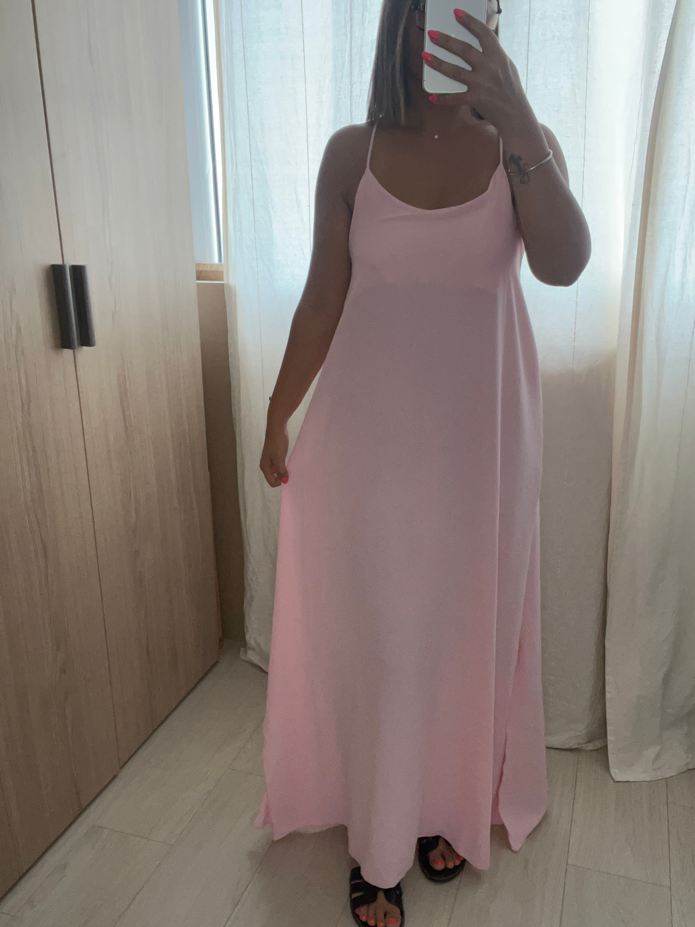 ROBE LÉNA - ROSE