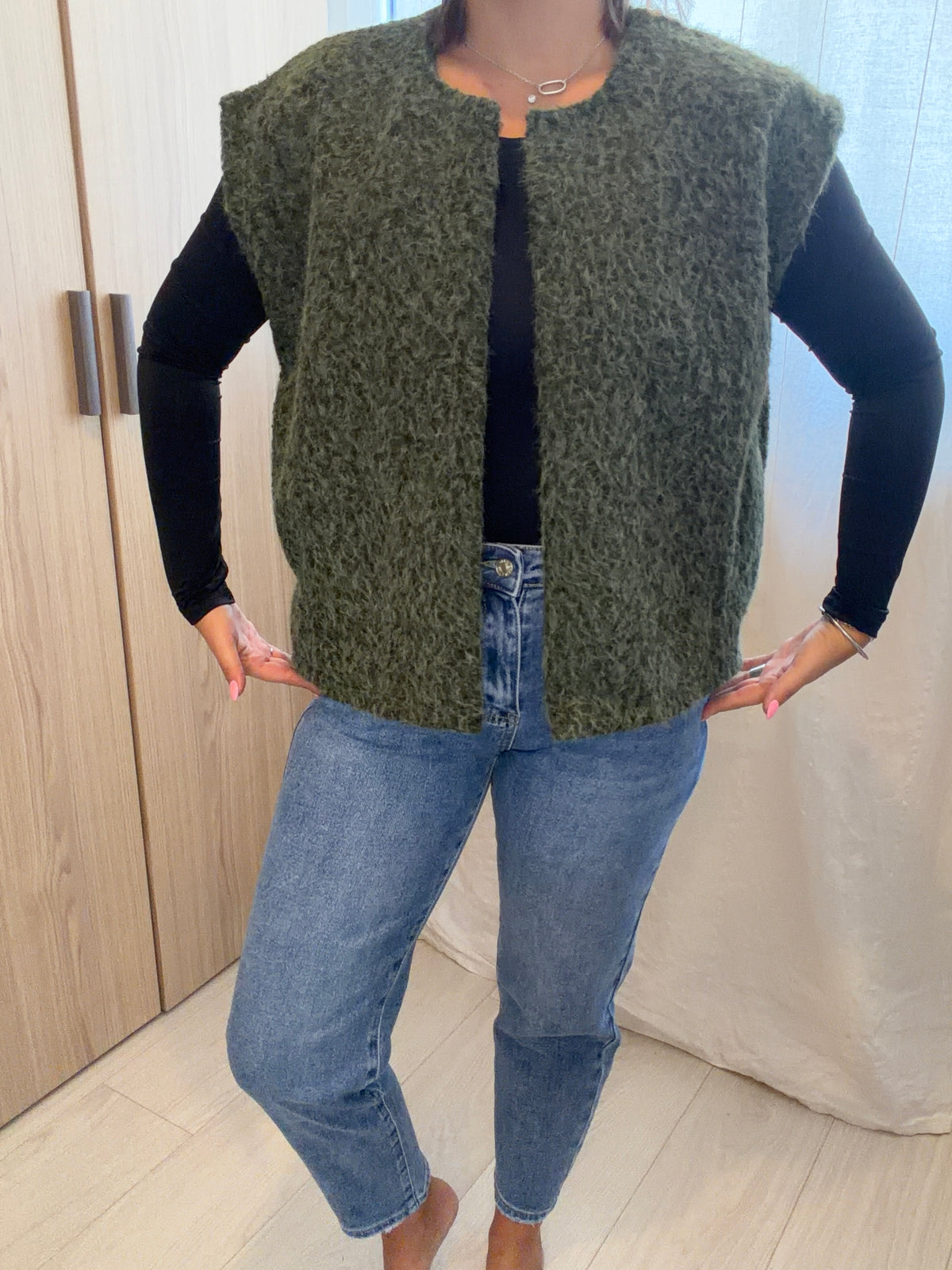 GILET AMBRE - KAKI