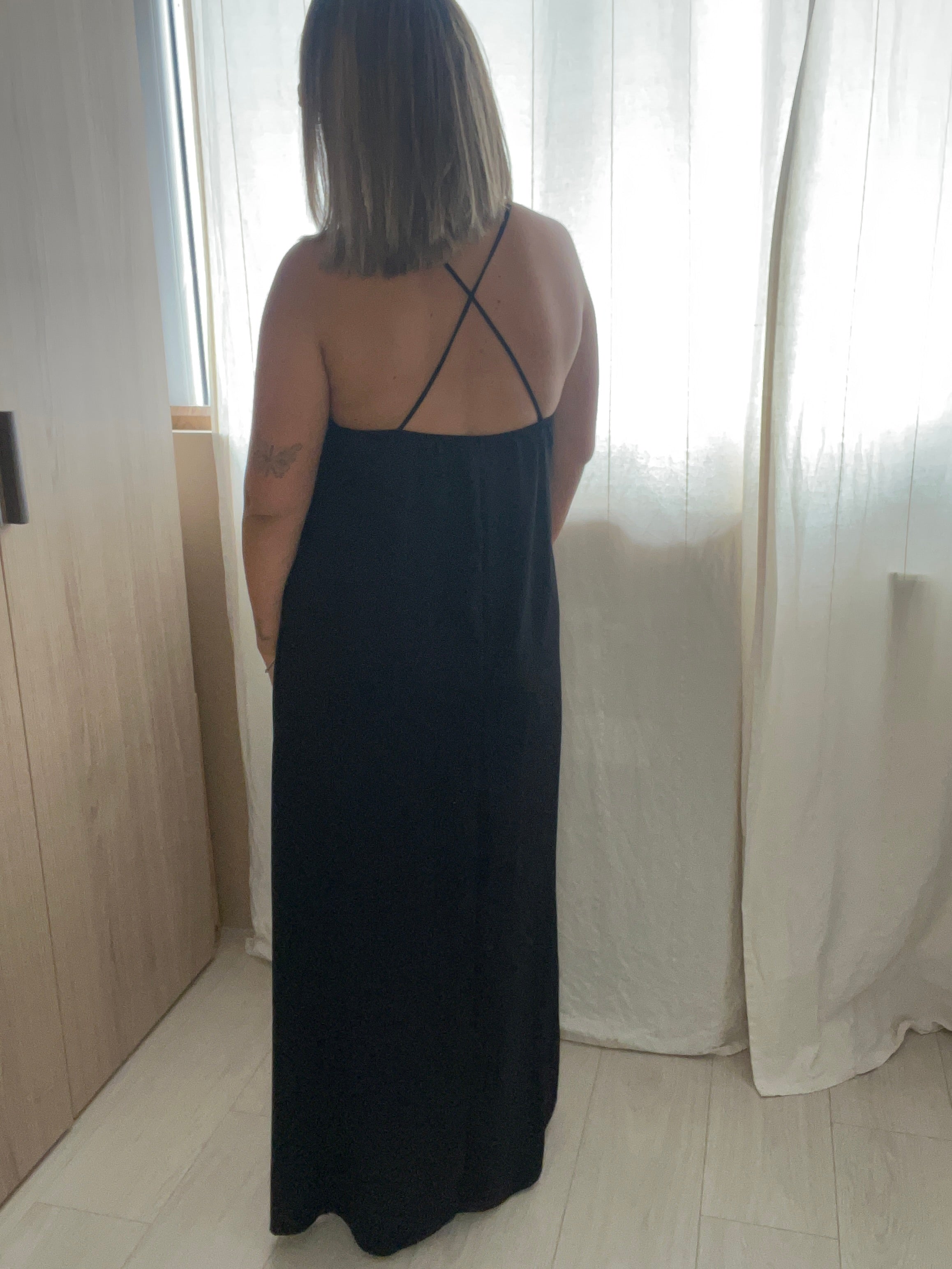 ROBE LENA - NOIR